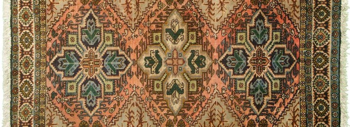 Antique persian oriental rug